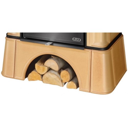 Дровяная печь ABX Bavaria KI кафельный цоколь, табак 