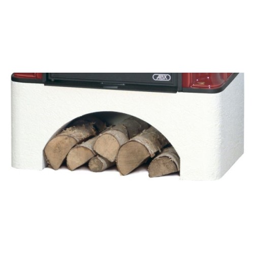 Дровяная печь ABX Bavaria K белый цоколь, пикассо 