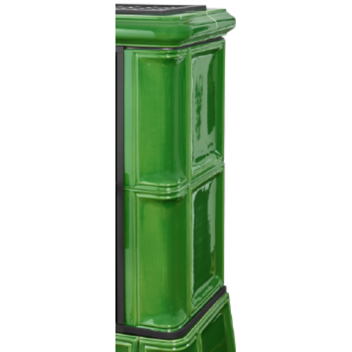 Дровяная печь ABX Bavaria K кафельный цоколь, бутылочное стекло 