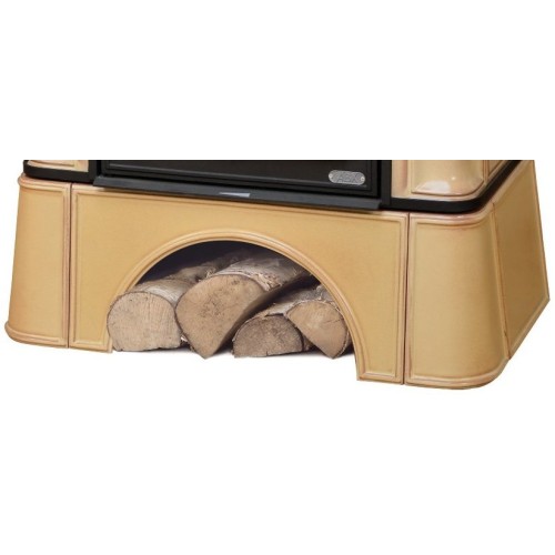 Дровяная печь ABX Bavaria LI кафельный цоколь, табак 