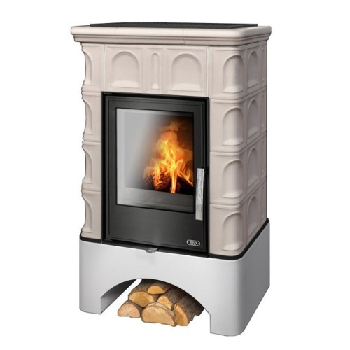 Дровяная печь ABX Britania LPI белый цоколь, ахорн 