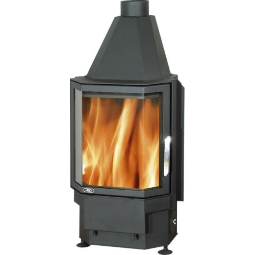 Фронтальная дровяная топка ABX Derby 6/57 каминная, призматическое стекло 