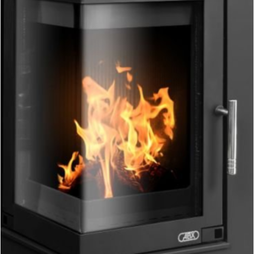 Готовый дровяной каминокомплект ABX Dover I, черная сталь 