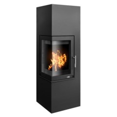 Готовый дровяной каминокомплект ABX Dover I, черная сталь