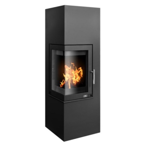 Готовый дровяной каминокомплект ABX Dover I, черная сталь 