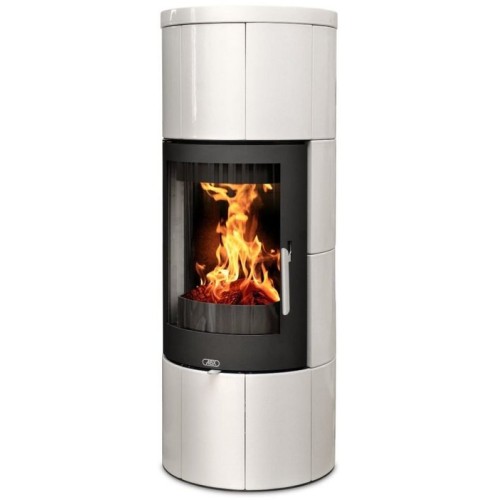 Дровяная печь ABX Galie I кафельная, перламутр 