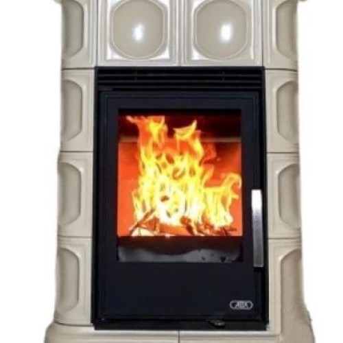 Дровяная печь ABX KALEDONIE KPI (6,9 кВт в воду), песчаная 