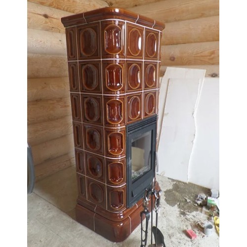 Дровяная печь ABX Kaledonie KI коричневая 