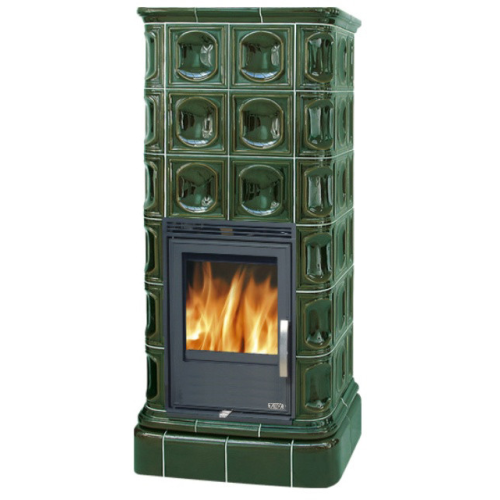 Дровяная печь ABX Kaledonie KI зеленая 