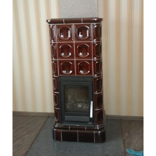 Дровяная печь ABX Kaledonie K коричневая 