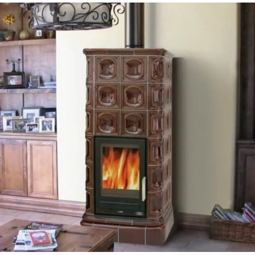 Дровяная печь ABX Kaledonie K коричневая 