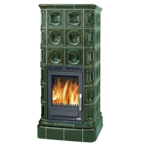 Дровяная печь ABX Kaledonie K зеленая 