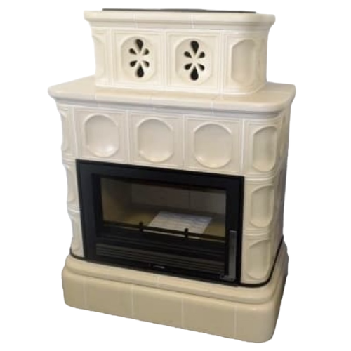 Дровяная печь ABX Karelie кафельный цоколь, песчаная 