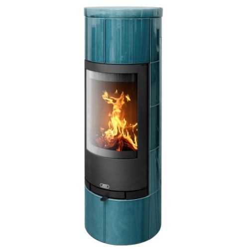 Дровяная печь ABX Kastilie аквамарин 