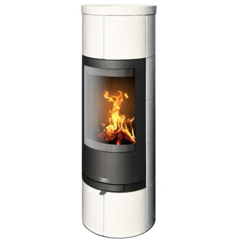 Дровяная печь ABX Kastilie перламутр 