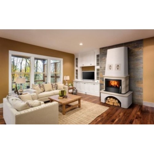 Дровяная печь ABX LAPONIE II P (10,5 кВт в воду) песчаная 