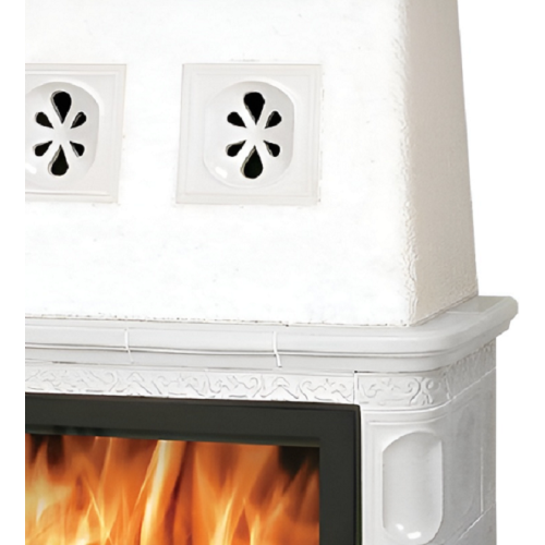 Дровяная печь ABX Laponie II P OX перламутр 