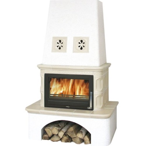 Дровяная печь ABX Laponie II P OX песчаная 