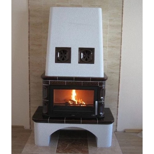 Дровяная печь ABX Laponie I коричневая 