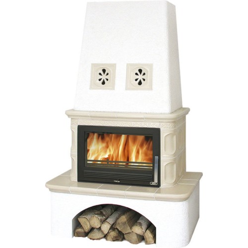 Дровяная печь ABX Laponie песчаная 