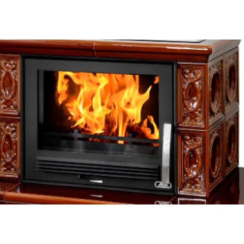 Дровяная печь ABX Lombardie коричневая 