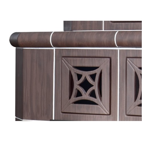 Дровяная печь ABX Regina угловая, кофе 