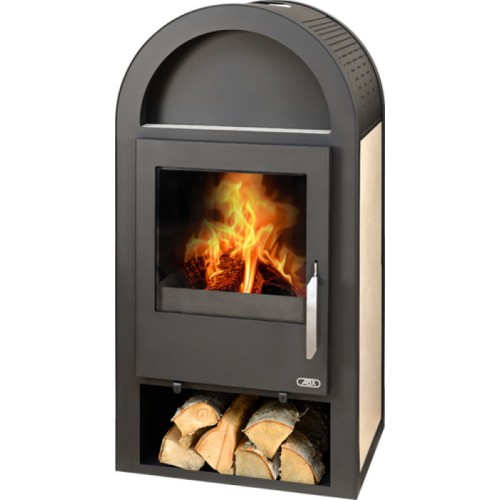 Дровяная печь ABX Stockholm12 (7кВ в воду) керамика 