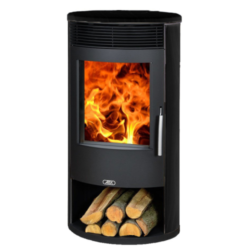 Дровяная печь ABX Tartu 5 черная сталь 