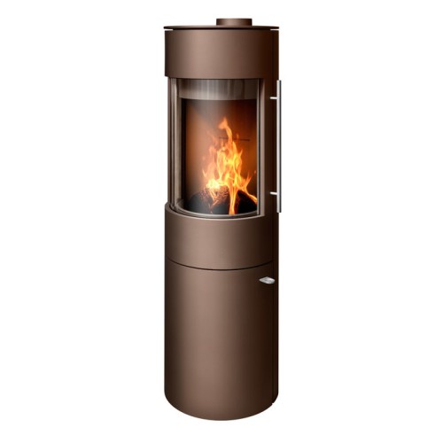 Дровяная печь ABX Texas L коричневая сталь 