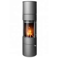 Готовый дровяной каминокомплект ABX Texas XL, серый