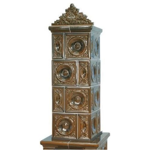 Дровяная печь ABX Valdek коричневая 