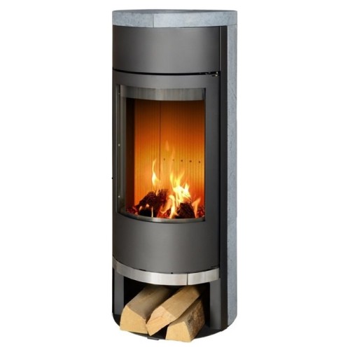 Дровяная печь ABX Vigo белая сталь 
