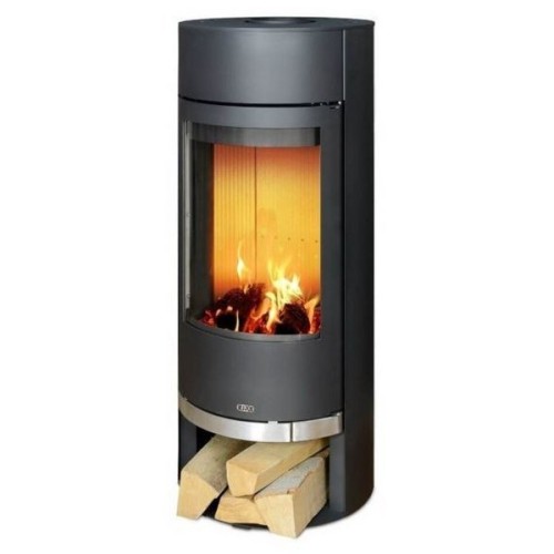 Дровяная печь ABX Vigo черная сталь 