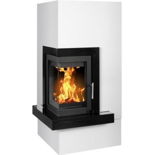 Готовый дровяной каминокомплект ABX Wells гранит черный 