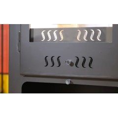 Дровяная печь ASTON 11кВт Угловой