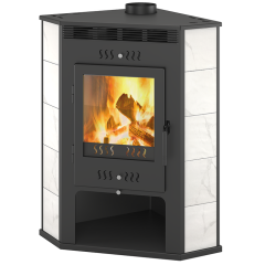 Дровяная печь ASTON 11кВт Угловой