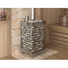 Дровяная печь ASTON 12 INOX стекло