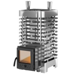 Дровяная печь ASTON 20 INOX стекло