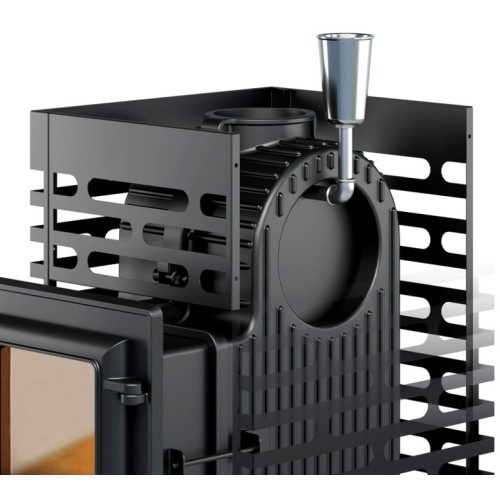 Дровяная печь ASTON Шторм Long (чугун) 