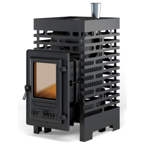 Дровяная печь ASTON Шторм Long (чугун) 