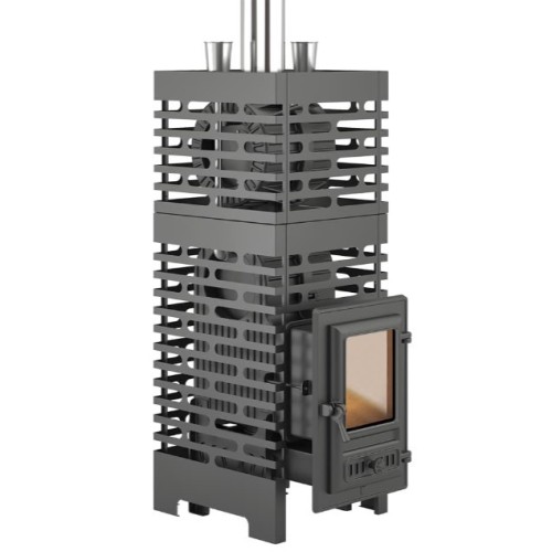 Дровяная печь ASTON Шторм Турбопар (чугун) 