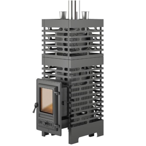 Дровяная печь ASTON Шторм Турбопар (чугун) 