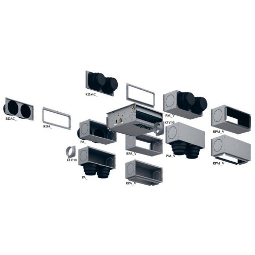 Канальный фанкойл 5-5,9 кВт Aermec VED 330 