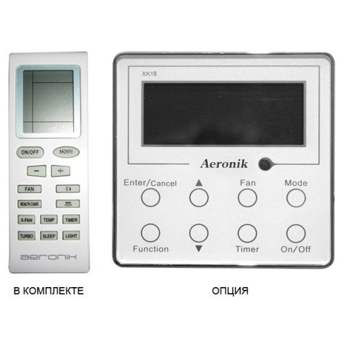 Настенный фанкойл 1-2,9 кВт Aeronik AFP 34 BA5/D-K 