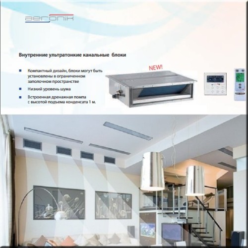 Внутренний блок VRF системы Aeronik AMV-R  22 P/NaB-K 