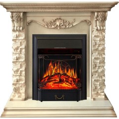 Каминокомплект Royal Flame Adriana c очагом Majestic FX Brass/Black