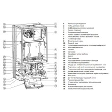 Настенный газовый котел Bosch ZSA 24 - 2 K