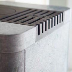 Печь-камин Contura 26T, талькомагнезит, низкая версия