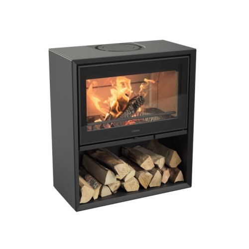 Печь-камин Contura 310G, стеклянная дверца, черный