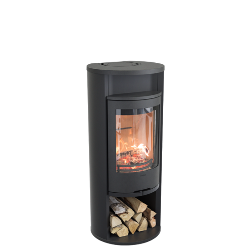 Печь-камин Contura 610:1 Style, чугунная дверца, черный 